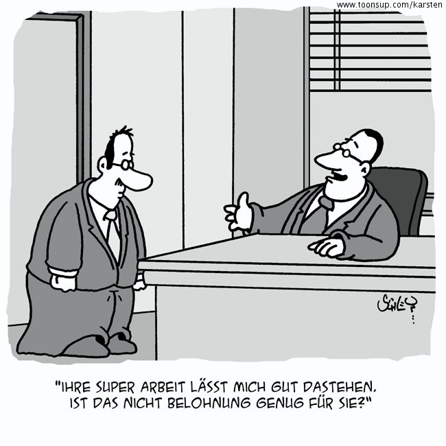 Cartoon: BELOHNUNG!! 1