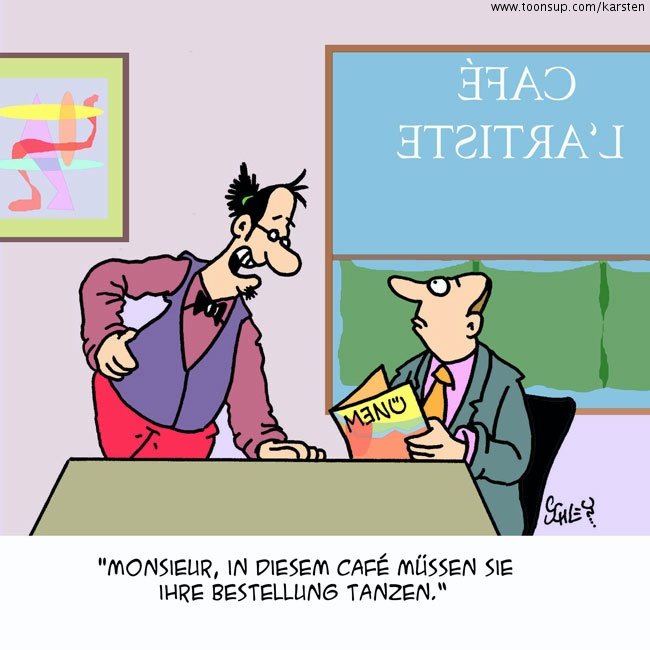 Cartoon: Voll der hippe Schuppen, Alter! 1