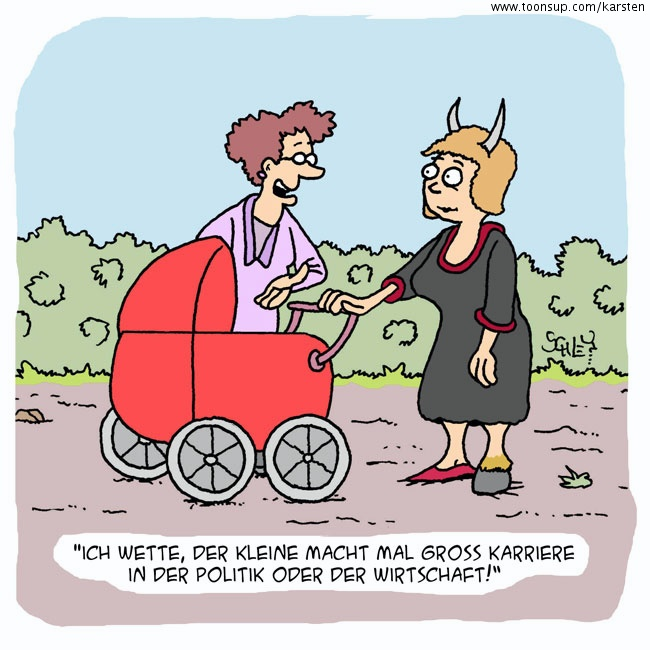 Cartoon: Aus dem wird mal was! 1
