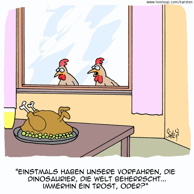 Cartoon: Einstmals 1