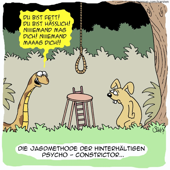Cartoon: Jagdmethode 1