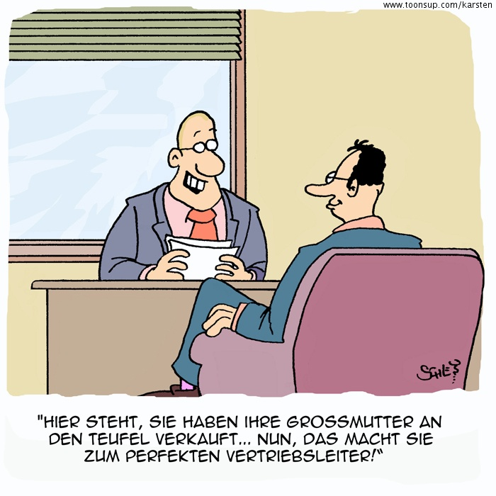 Cartoon: DAS ist der PERFEKTE Mann!! 1