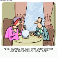 Barzahlung bitte!