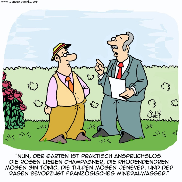 Cartoon: Gartenpflege 1