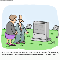 Wenigstens...