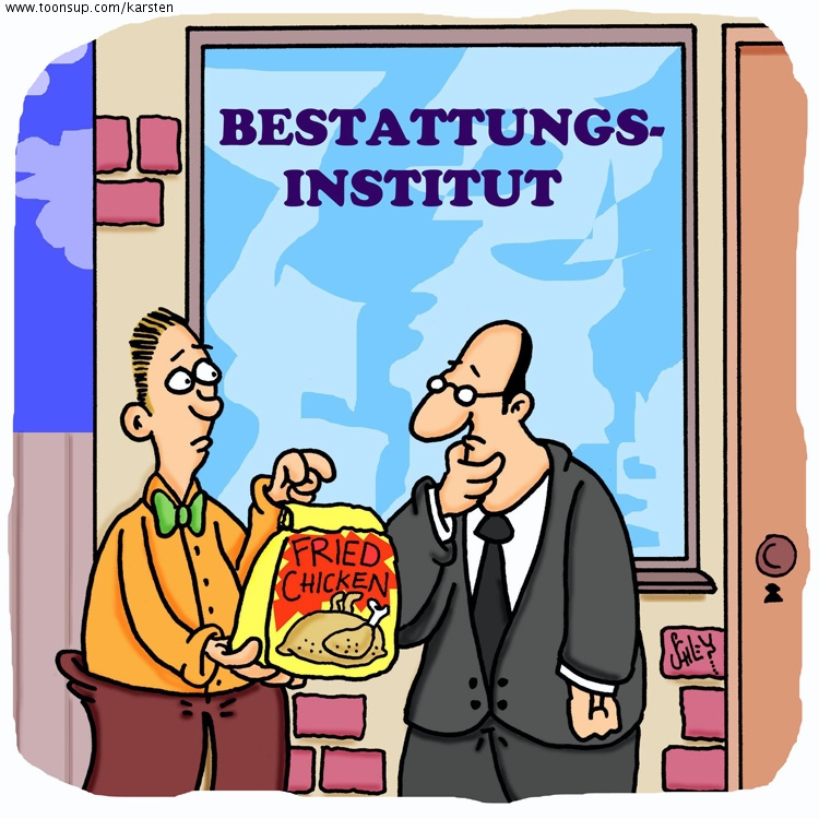 Cartoon: Ruhe in Frieden... 1
