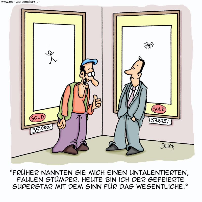 Cartoon: Das Wesentliche 1
