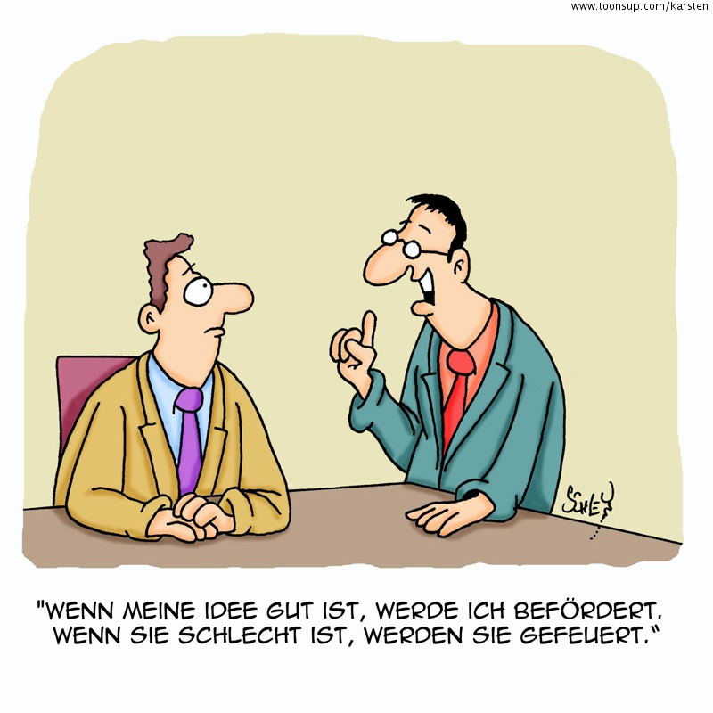 Cartoon: GUTE Idee!! 1