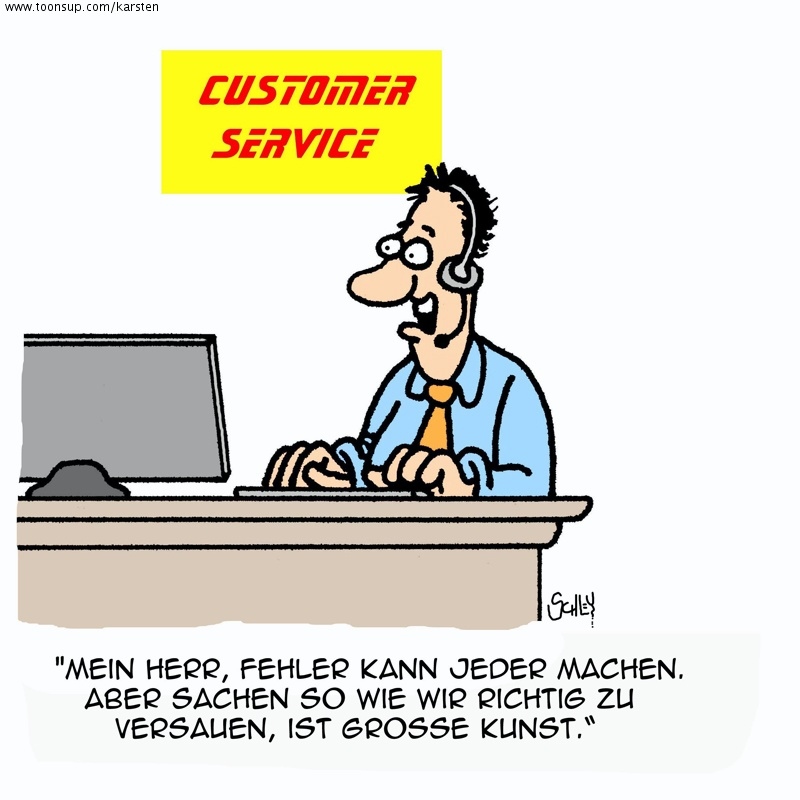 Cartoon: Fehler - Kunst 1