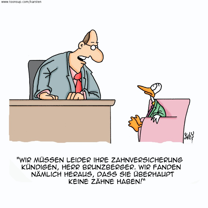 Cartoon: Versicherung 1
