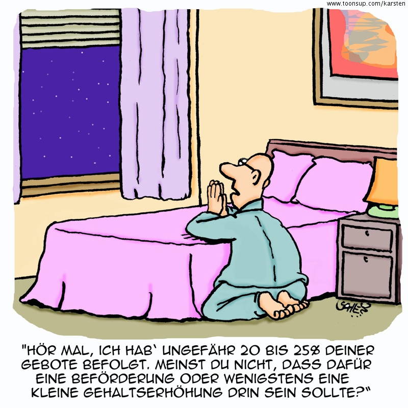 Cartoon: Gegenleistung 1