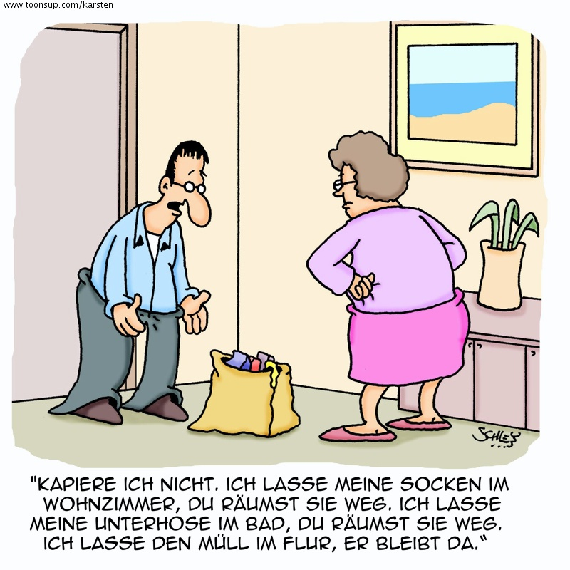 Cartoon: Nicht logisch!! 1