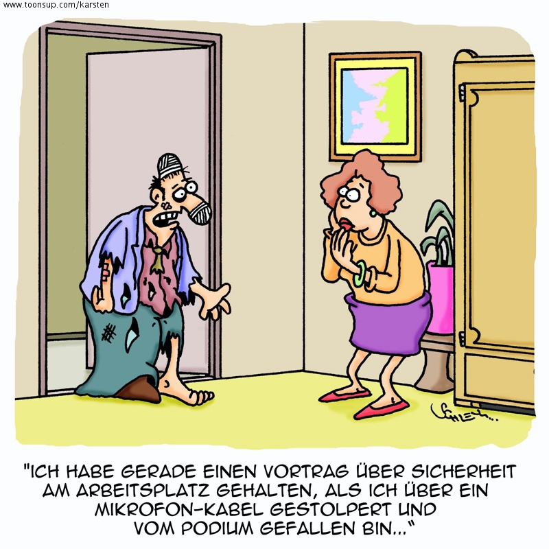 Cartoon: Mit Sicherheit!! 1
