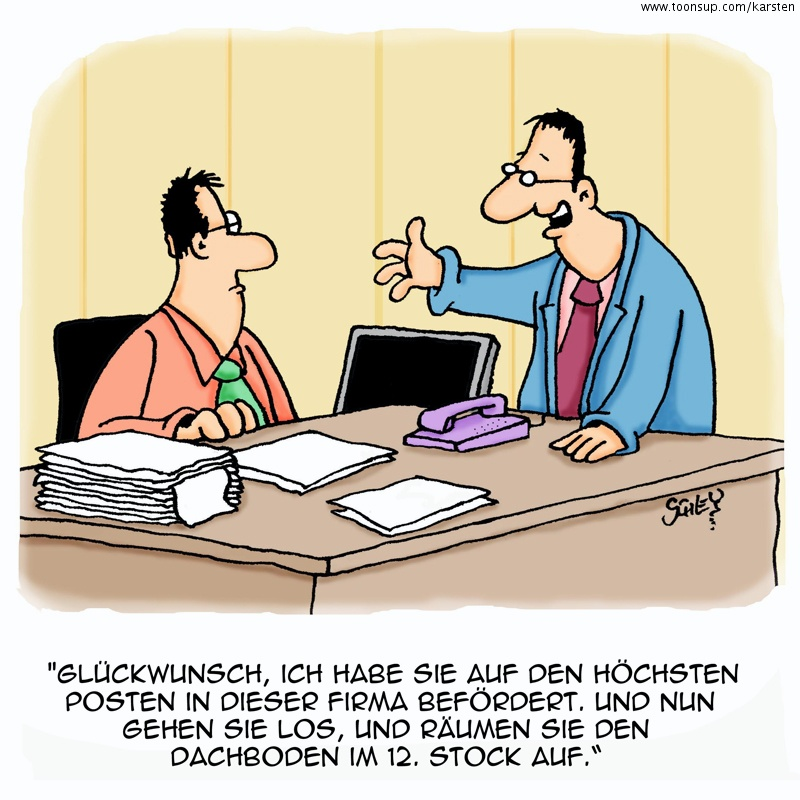 Cartoon: Ein hohes Tier 1