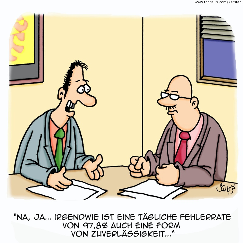 Cartoon: Fehler 1