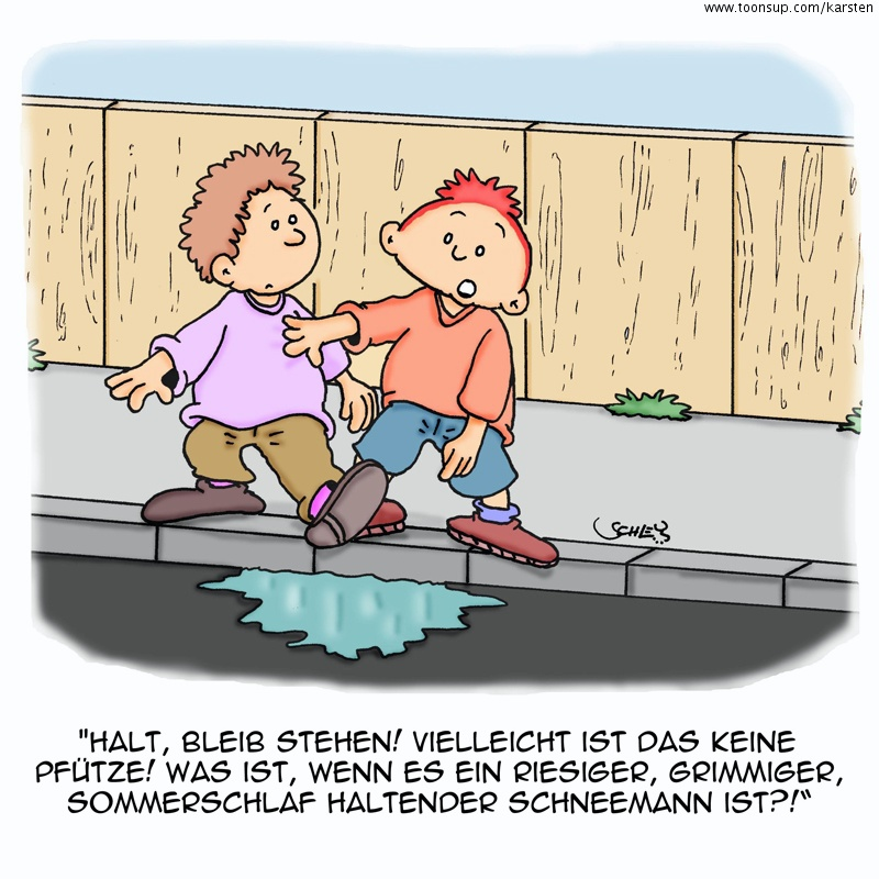 Cartoon: Was ist wenn... 1