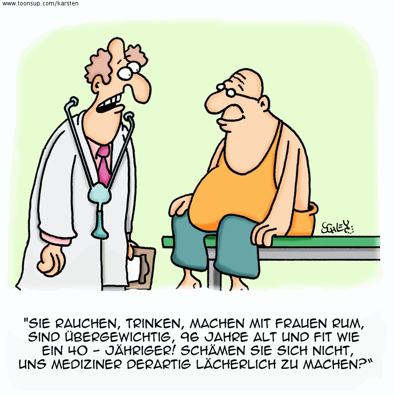 Cartoon: Gesund!! 1