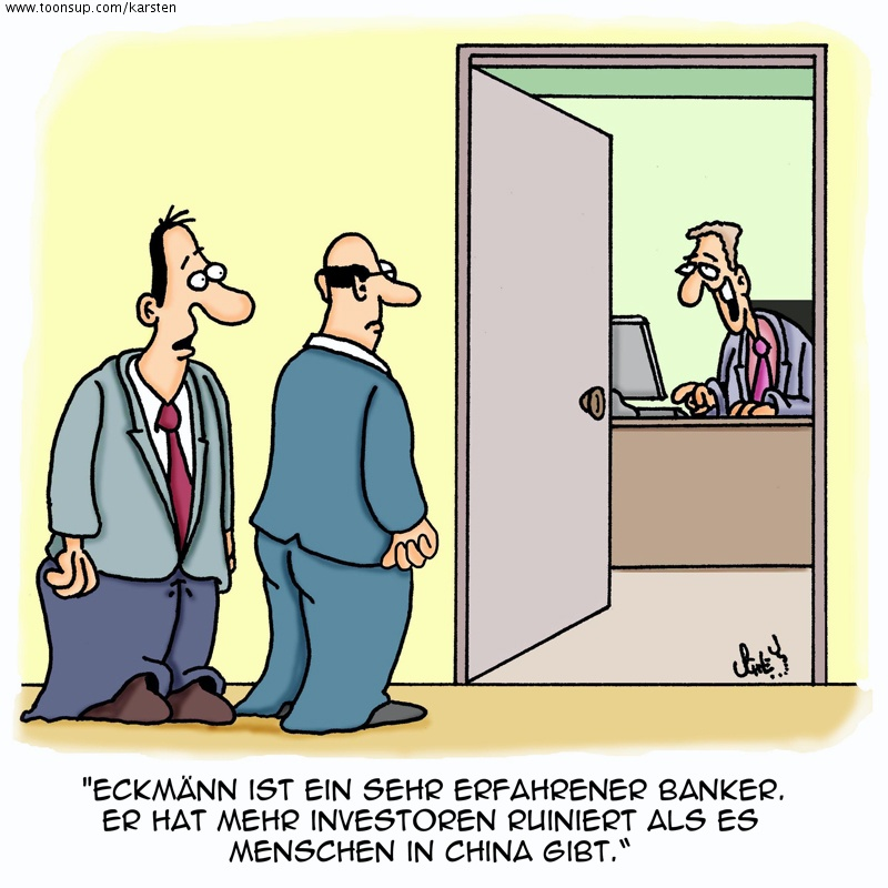 Cartoon: Ein Mann mit Erfahrung 1