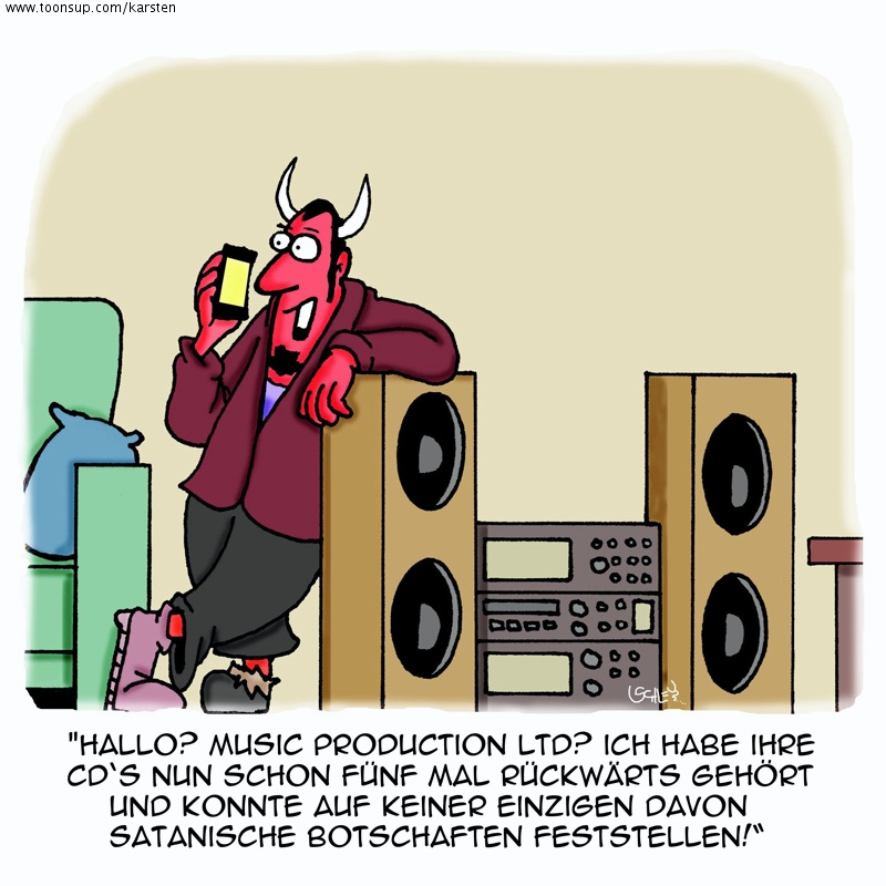 Cartoon: TEUFELSWERK!! 1