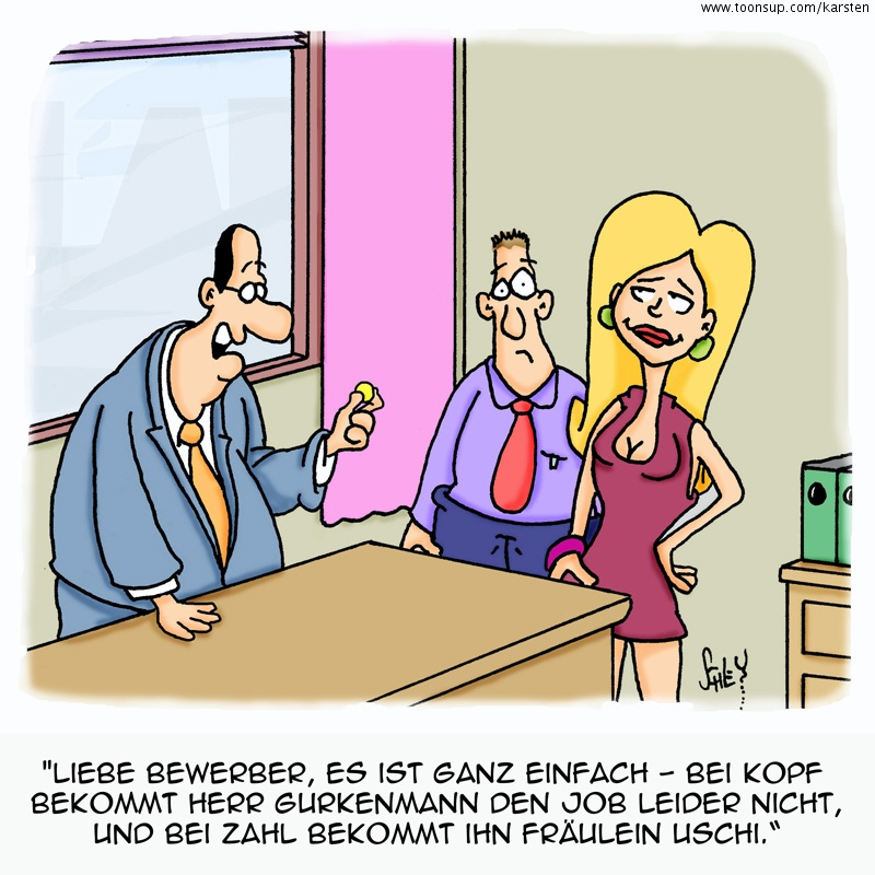 Cartoon: Es ist ganz einfach! 1