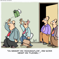 Voll flexibel!!