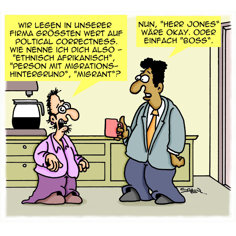 Cartoon: EINEN auf den Weg 1