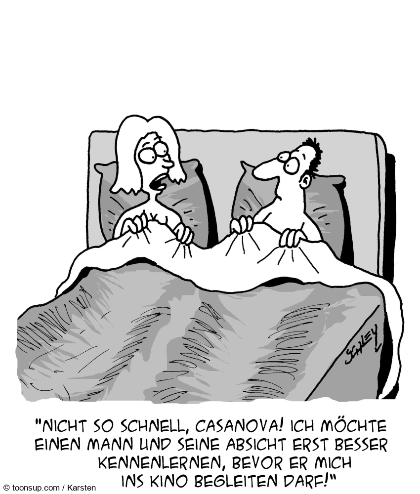Cartoon: Nicht so schnell! 1