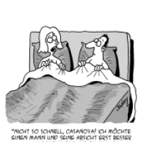 Nicht so schnell!