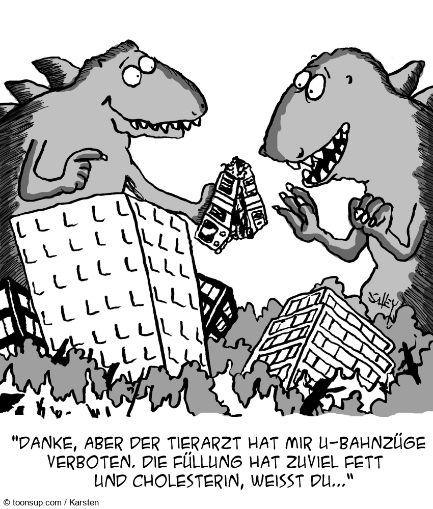 Cartoon: Gesunde Ernährung 1