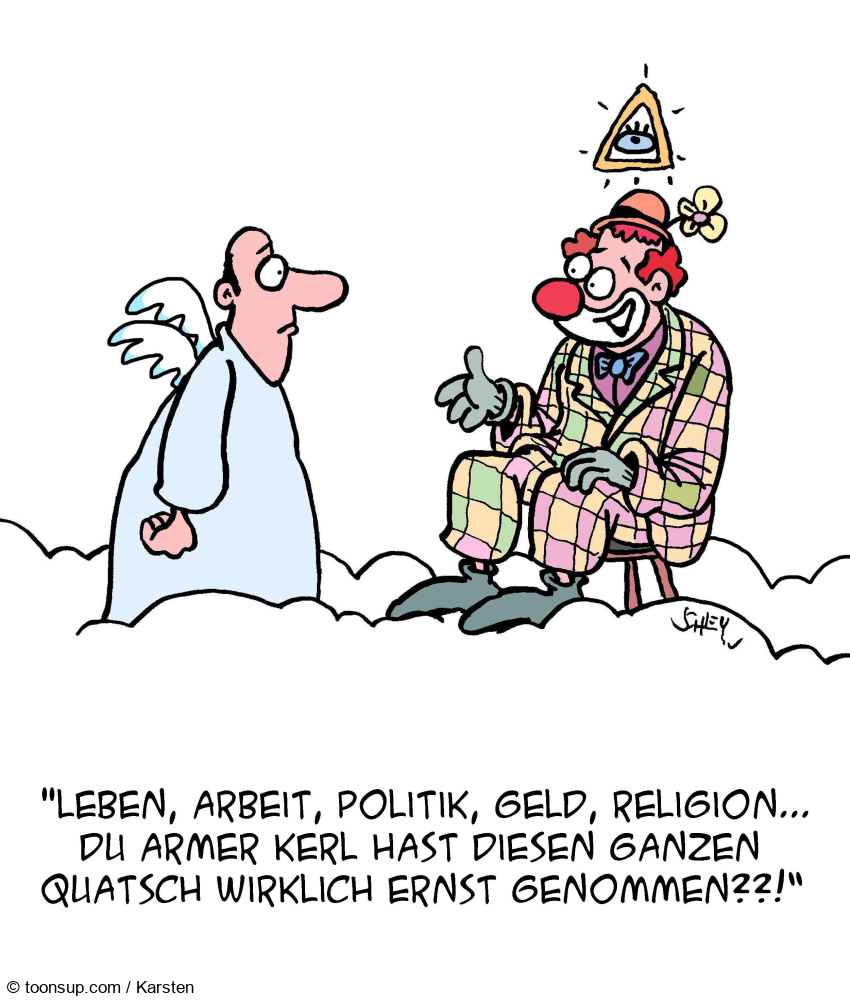 Cartoon: Ernsthaft? 1