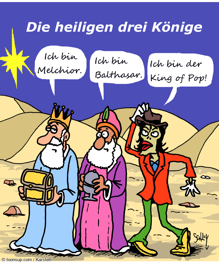 Cartoon: Heilige drei Könige 1