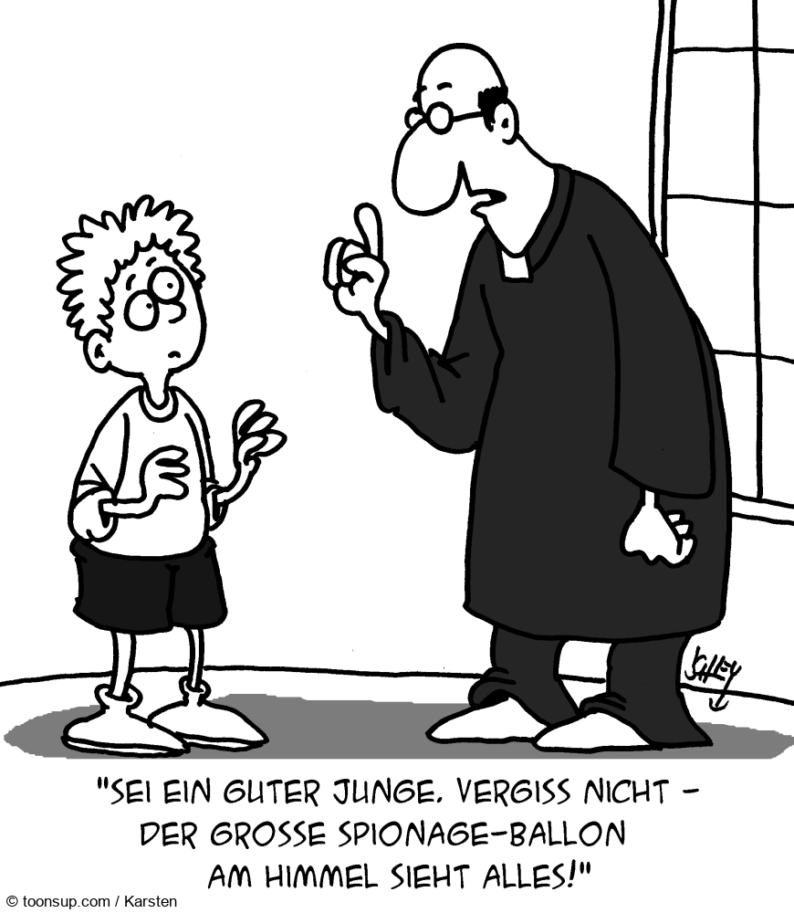 Cartoon: Im Himmel 1