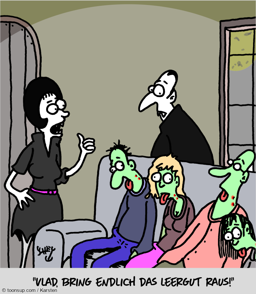Cartoon: Männer und Haushalt... 1
