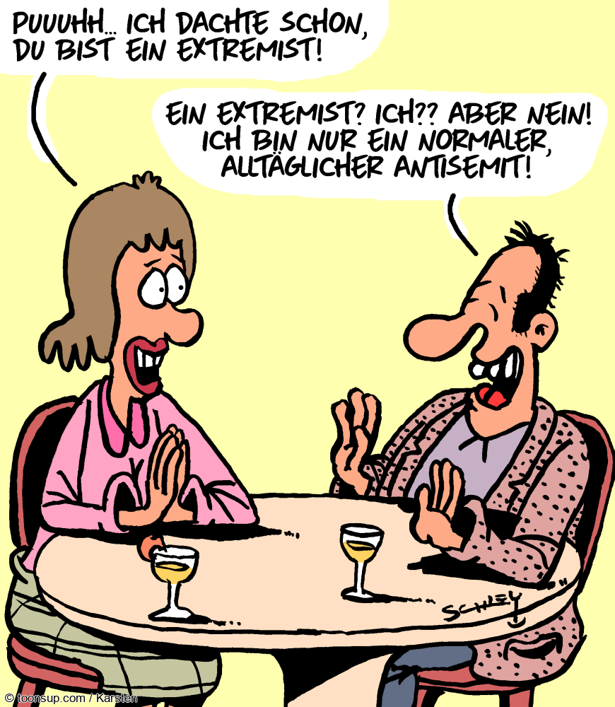 Cartoon: KEIN Extremist?! 1