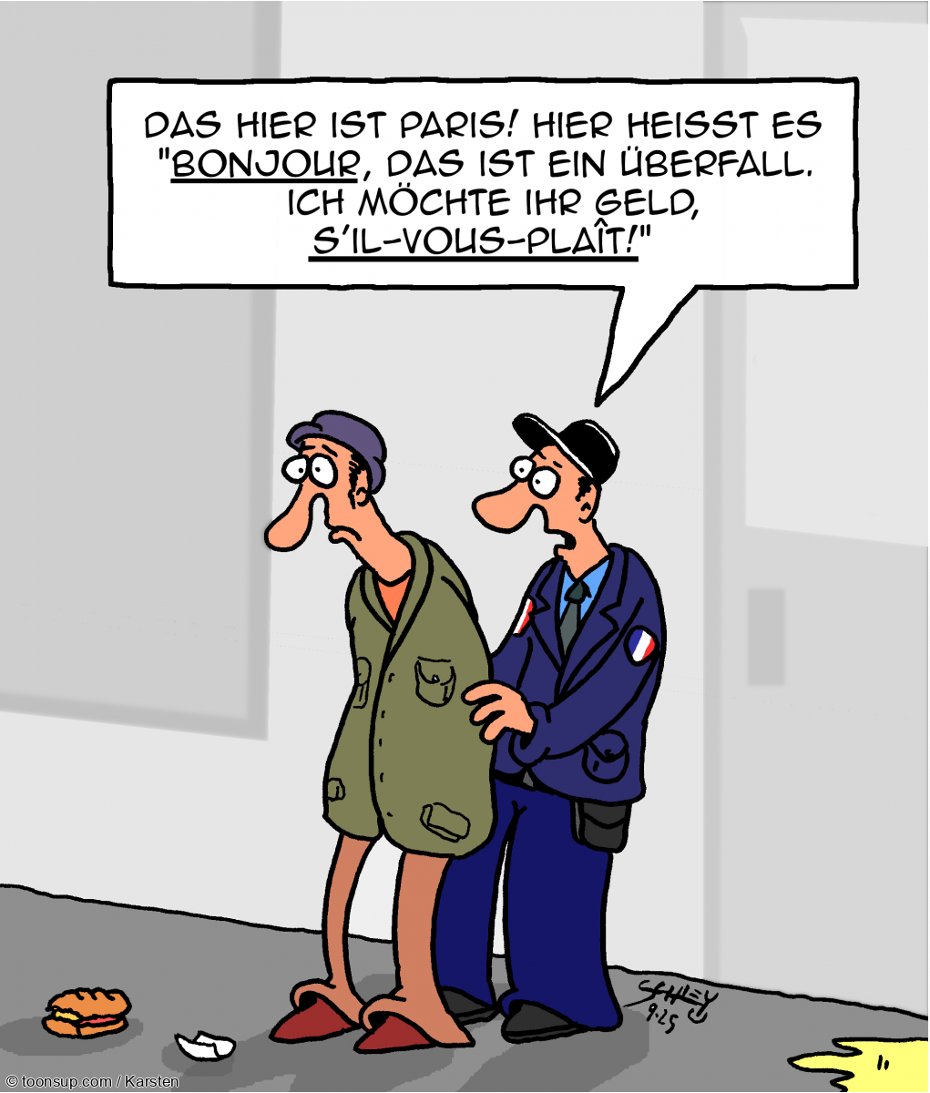 Cartoon: Das ist Paris 1