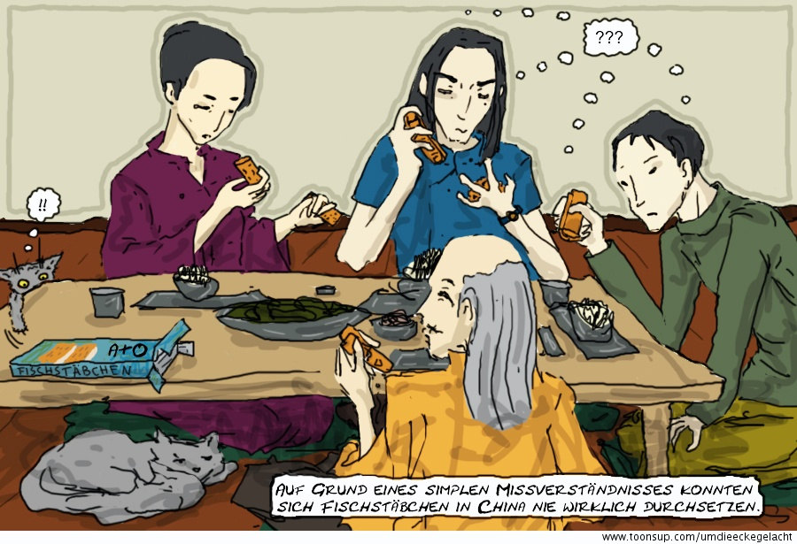 Cartoon: Fischstäbchen 1