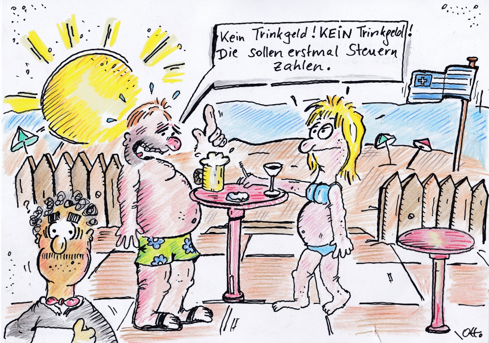 Cartoon: Griechenland 1