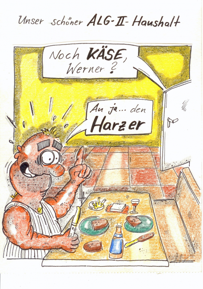 Cartoon: Harzer Käse 1