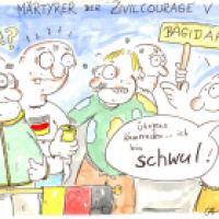 Märtyrer der Zivilcourage