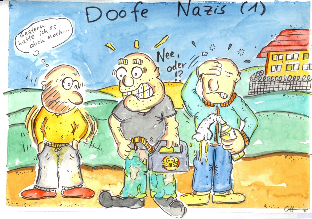 Cartoon: Doofe Nazis (1) 1
