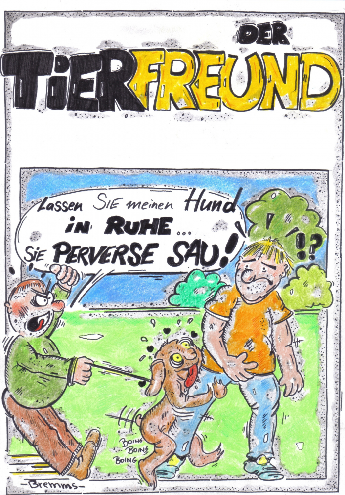 Cartoon: Der Tierfreund 1
