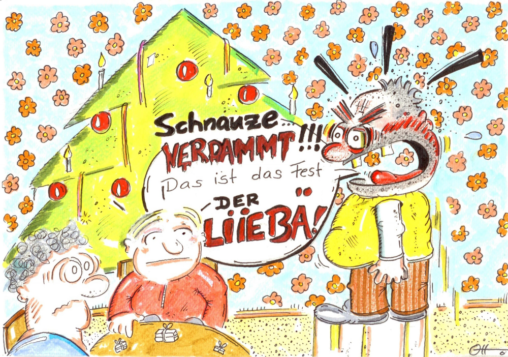 Cartoon: Frohe Weihnacht! 1