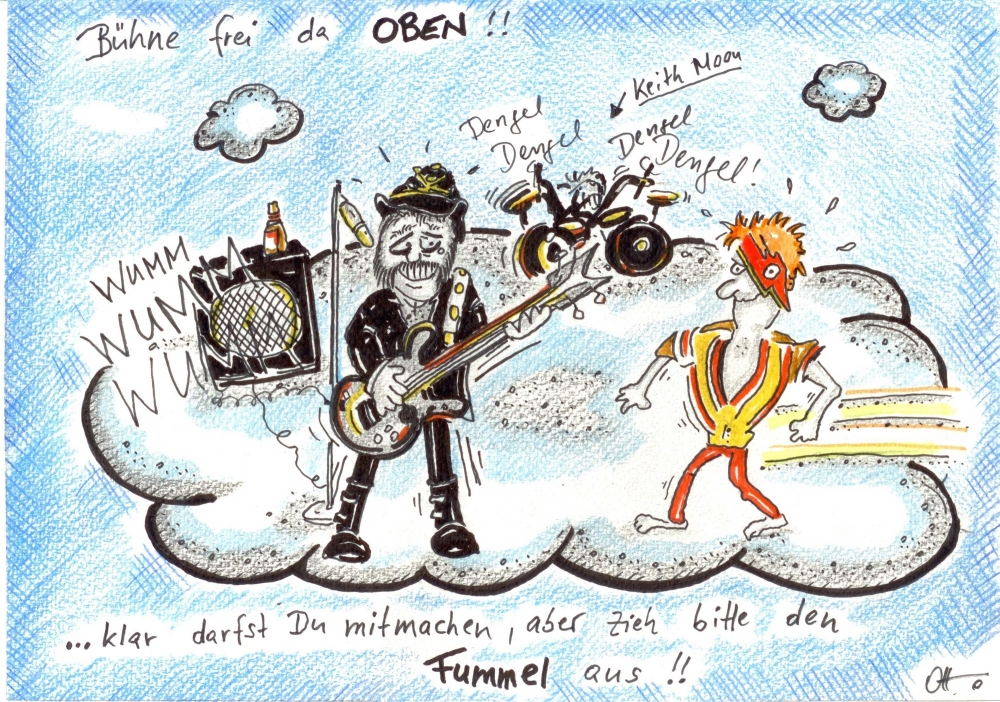 Cartoon: Bühne frei 1