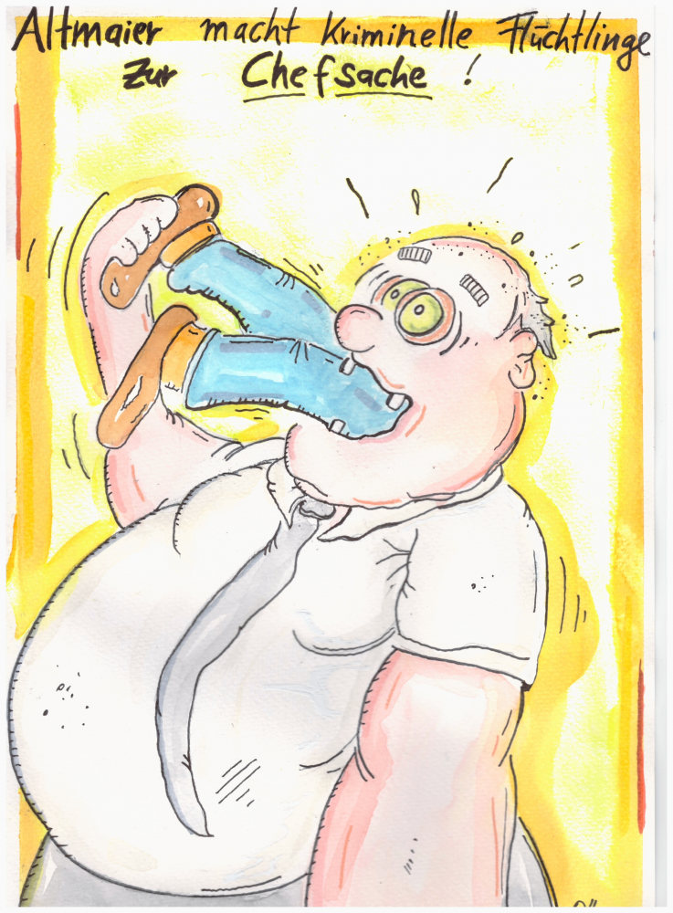 Cartoon: Fastenzeit? 1