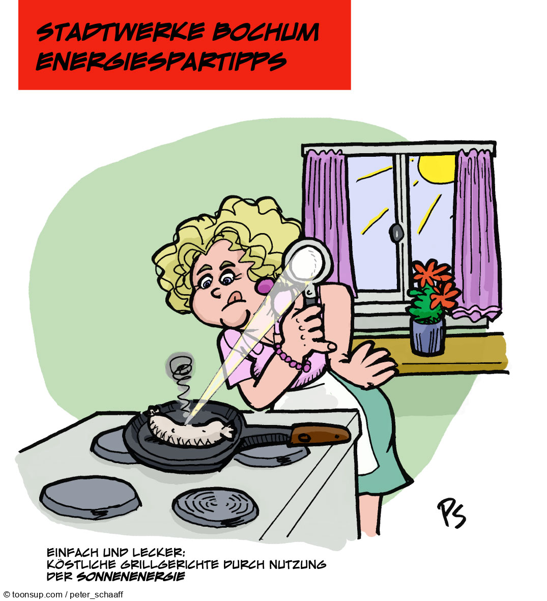 Cartoon: Energiespartipps Dezember XIII 1