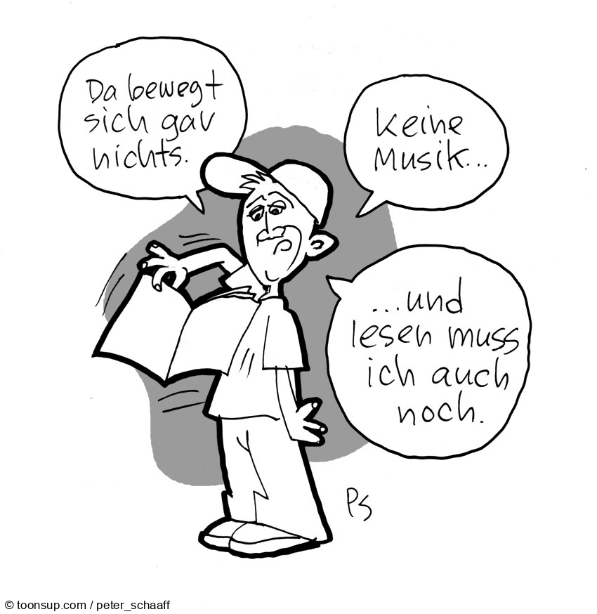 Cartoon: Comics & die Jugend von heute 1