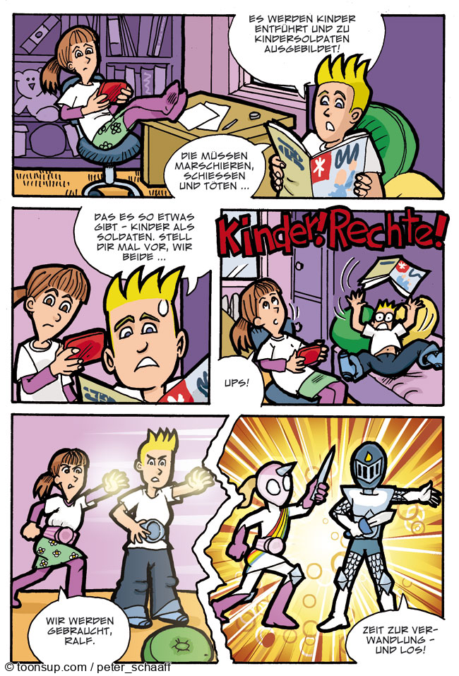 Comic: Kinder!Rechte! 8