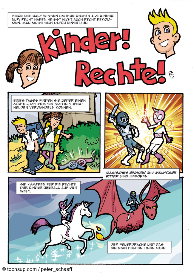 Comic: Kinder!Rechte! 3