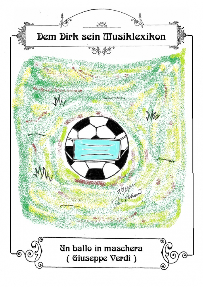 Cartoon: Ein Maskenball 1