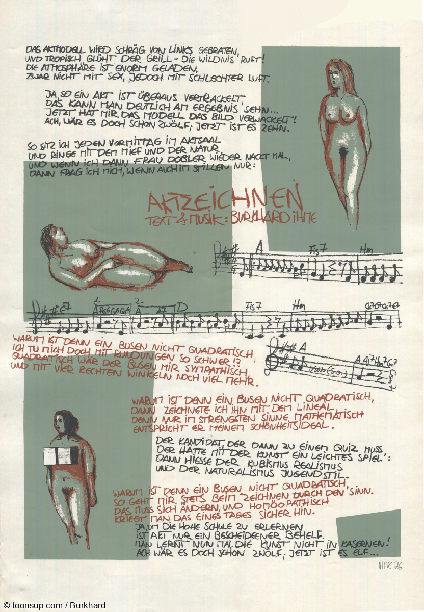 Illustration: Aktzeichnen 1